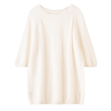 2025年秋季新款镂空半高领针织羊绒短袖通勤休闲时尚,女装羊绒衫,濮尚羊绒,清河羊绒市场 2025年秋季新款镂空半高领针织羊绒短袖通勤休闲时尚,女装羊绒衫,濮尚羊绒,清河羊绒市场