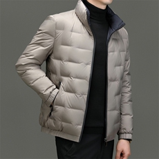 CSYR82373钱塘2020-2新款商务休闲冬季厚款中年男士羽绒服P185，男装羽绒服，钱塘207-2