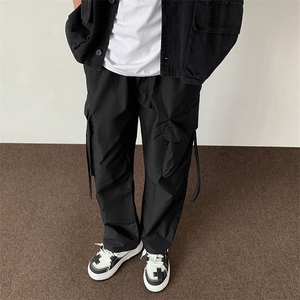 户外工装冲锋裤男款春夏高街潮牌直筒长裤美式休闲裤子K517/P48图片