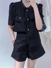 小香套装，女装职业装，驿谷