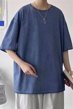 22年纯高品质新款重磅港风潮牌短袖宽松落肩T恤MT35010-P48，男装T恤，星座717