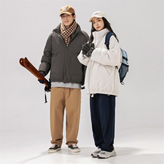 深度库存棉衣男宽松面包服防风防水加厚棉袄DSA157B-M8822-P80，男装棉衣，电商A157B