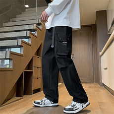24春款港风工装裤休闲裤束脚裤男KP208P55，男装休闲裤，星座1204-3