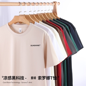 240克索罗娜7A抗菌冰感速干字母圆领宽松T恤 S-5XL 特P20 06117图片