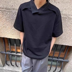 不规则重磅短袖t恤男款轻熟风简约休闲基础款半袖上衣WLT222-P32，男装T恤，星座1008
