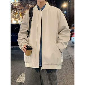 新款美式高品质飞行夹克外套男款春秋潮宽松休闲棒球服HH0799 P42图片