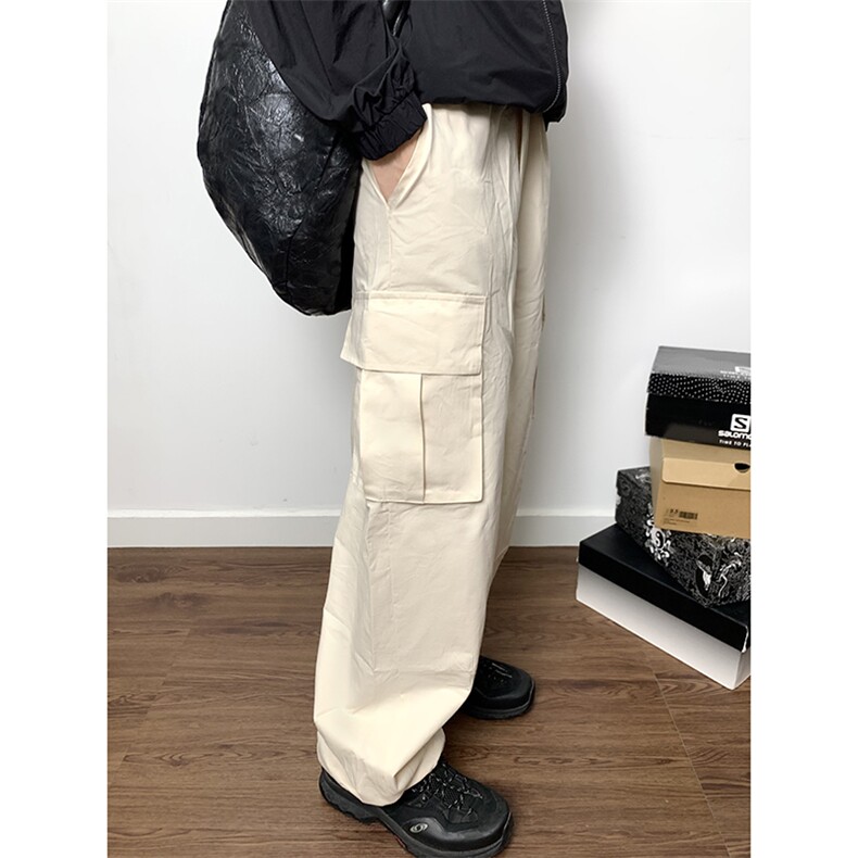 B221美式ins街头hiphop宽松工装休闲裤子LK23122-P65控88,男装休闲裤,电商B221