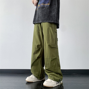 B221 美式ins街头hiphop宽松工装休闲裤子 LK23122-P65 控88图片