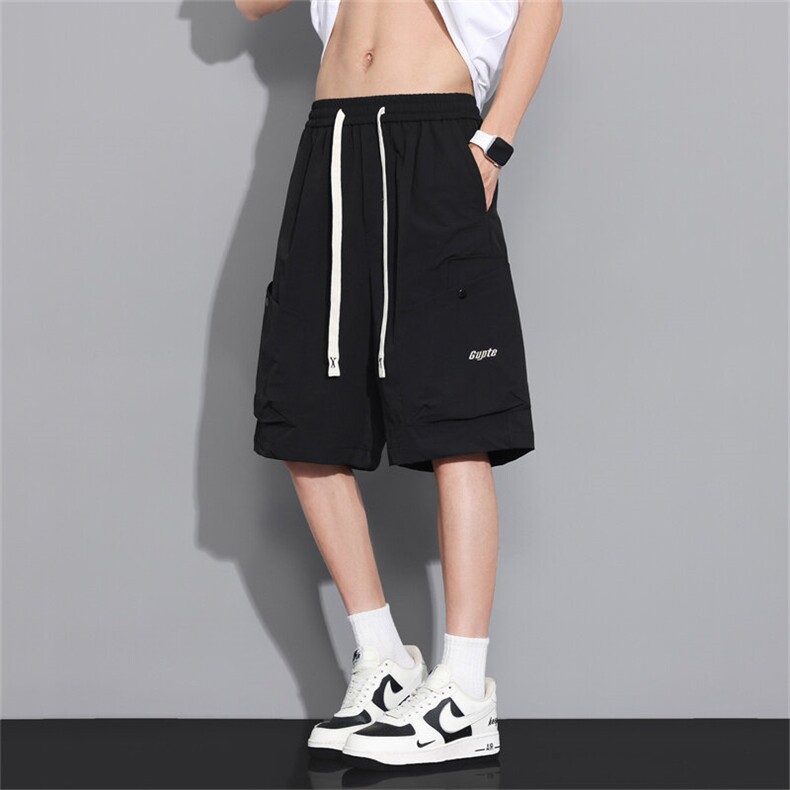 美式工装裤短裤新款宽松夏季休闲五分裤A436-2555-特P30,男装休闲裤,电商A436
