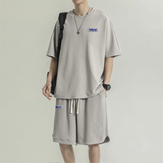 男夏季薄款速干运动篮球服套装夏天男士休闲短裤男装TZ18-特批-70，男装休闲套装，星座718