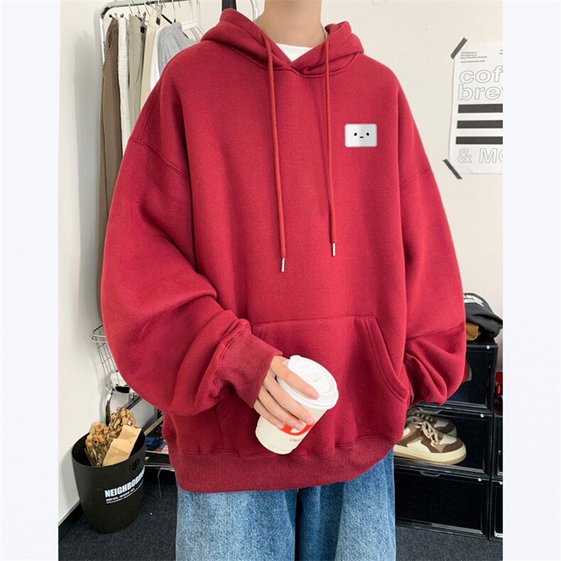！连帽圆领卫衣男装港风帽衫男LM117-P35,男装卫衣,电商B367