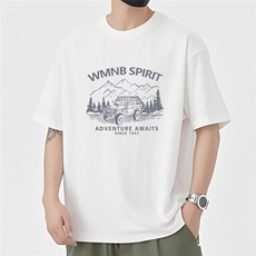 1506/QL4590/P33短袖t恤新款宽松大码显瘦休闲百搭中长款上衣，男装T恤，星座1506