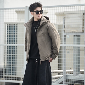 M-3XL B353 9938 P220 黑连帽2025冬羽绒服【标50控活动价328】图片
