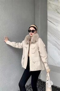 羽绒服派克图片