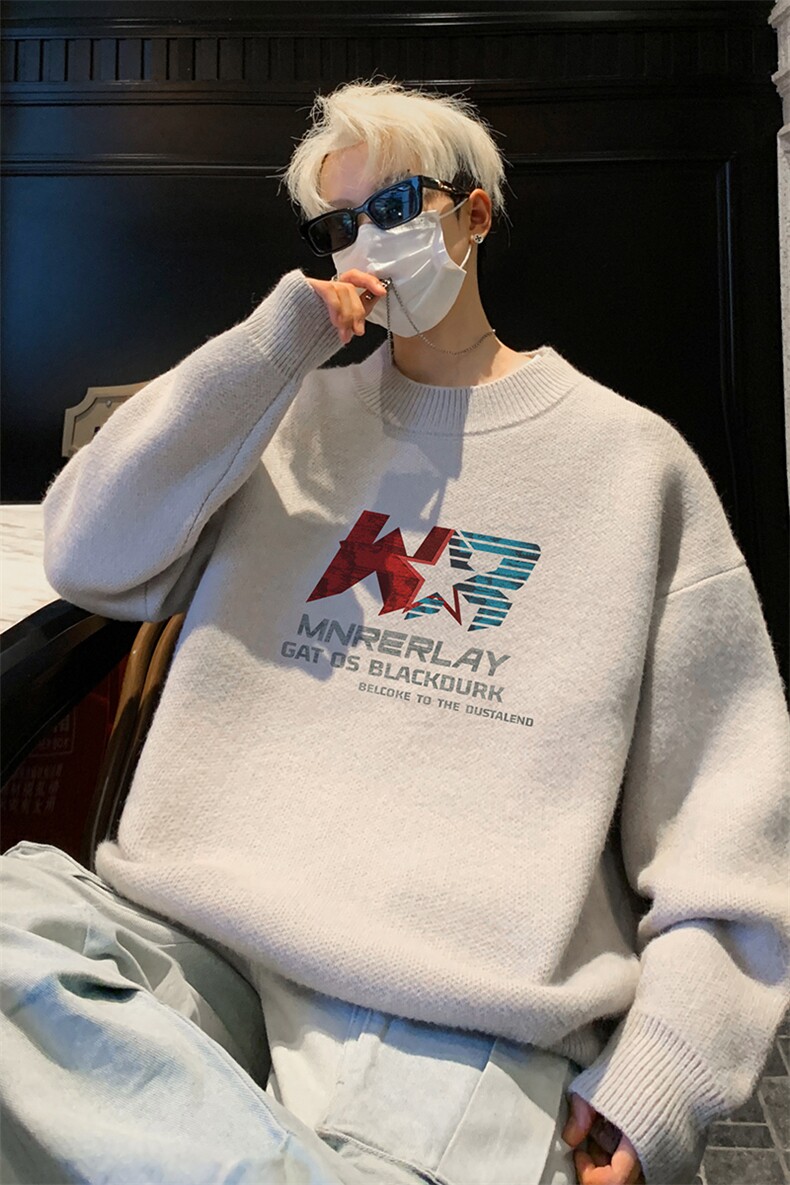 高质量！秋冬季半高领毛衣男加绒加厚线衣男针织衫男MY227-特p38,男装针织衫/毛衣,电商B367