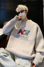 高质量！秋冬季半高领毛衣男加绒加厚线衣男针织衫男MY227-特p38，男装针织衫/毛衣，电商B367