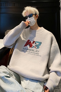 高质量！秋冬季半高领毛衣男加绒加厚线衣男针织衫男MY227-特p38图片