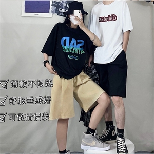 潮流简约休闲ins风2023夏季韩版新款西装短裤五分裤 K707-P28图片