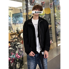 美式麂皮绒夹克上衣秋季宽松休闲情侣卫衣百搭外套HY582TP85，男装夹克，电商A102B