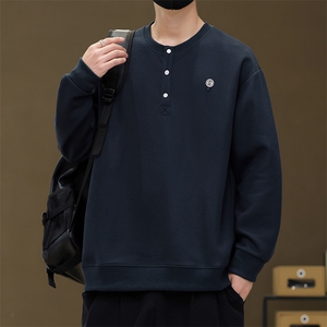 卫衣男青年春秋简约潮流百搭卫衣男 TW5799-P63图片