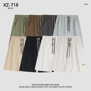 夏季新款时尚直筒宽松休闲五分裤 XD1711特批35图片