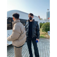 加绒加厚冬款男立领棉衣保暖面包服棉袄外套MA227P98，男装棉衣，星座1013-1