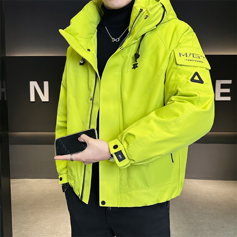 户外工装冲锋衣50白鸭绒羽绒服男冬季防寒服外套C317-Y809-P235,男装夹克,电商C317