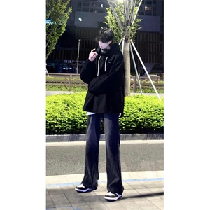 ！拿图不拿货！裤脚毛边cleanfit牛仔裤子KZA01-P50图片