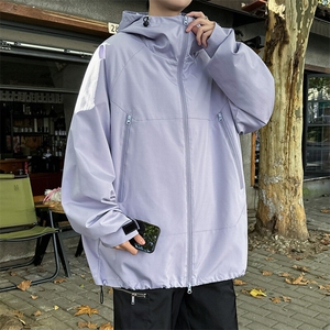 JK5008/P65春装新款个性软壳冲锋衣夹克男潮上衣外套图片