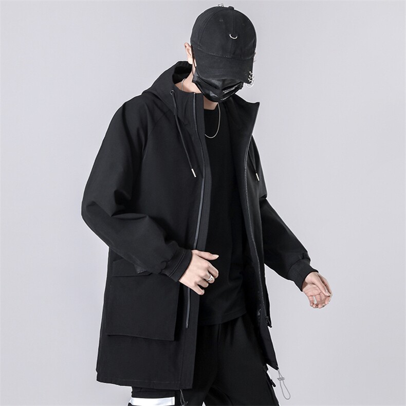 主推JK206-P90山系M-8XL大码中长外套风衣有做加厚控138,男装风衣,星座109