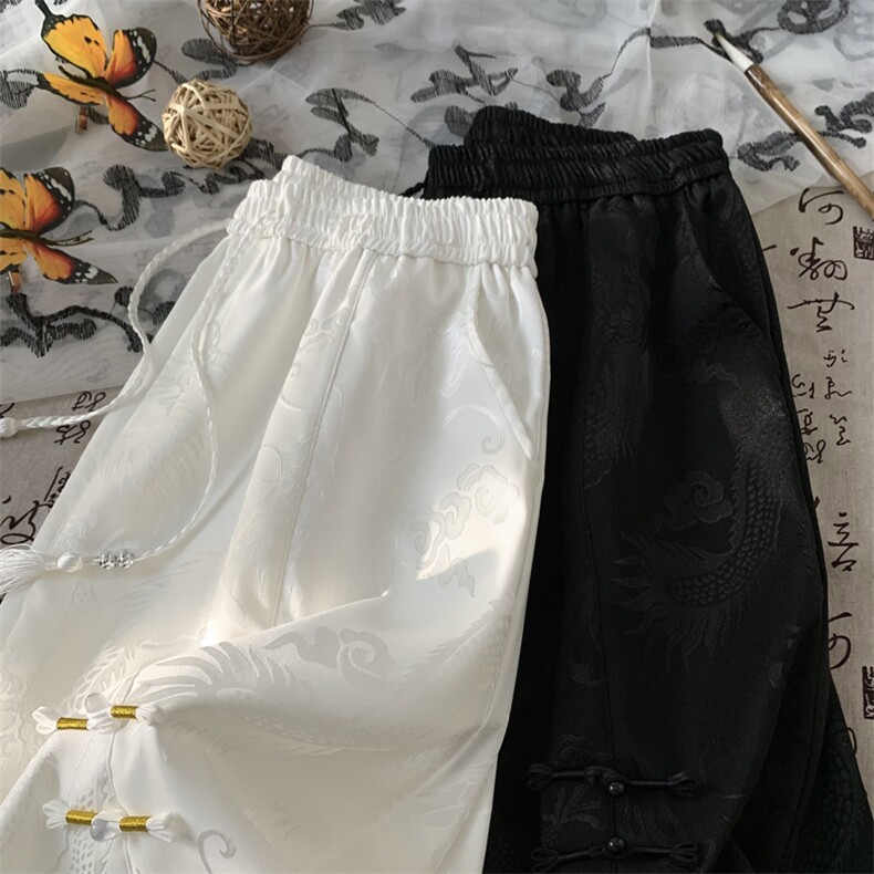 量大优供视频新风龙纹冰丝短裤男CP51-特p33,男装牛仔裤,电商B371