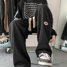 2025冬季新款华夫格贴标保暖羊羔绒直筒裤A316-1-K1212P45控65，男装棉衣，星座906（原电商a316-1）