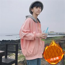 【】A003-927G-P65男士连帽休闲加绒夹克外套1济州岛，男装夹克，电商A003