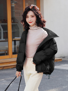 短款羽绒棉服女2025冬新款面包服棉衣韩版宽松洋气减龄小棉袄外套图片