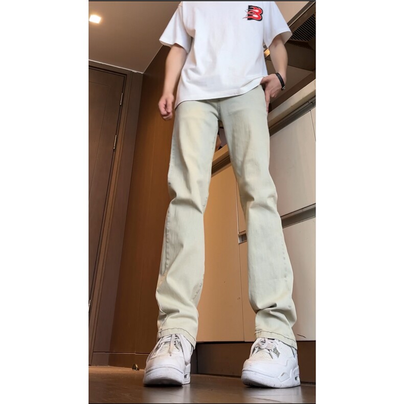 ins潮流男生水洗牛仔裤高街修身小脚裤B315-K23252-P50控68,男装牛仔裤,电商B315
