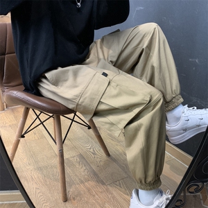加绒潮流百搭2021休闲工装大口袋九分裤 1289特批40加绒50图片