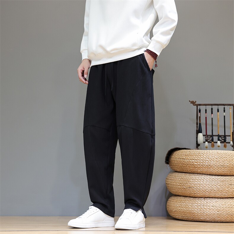 2025秋冬新款风棉麻加绒保暖休闲裤K381加绒P55,男装棉衣,电商A057B