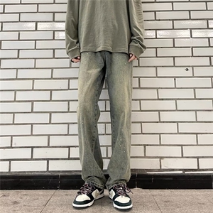美式牛仔裤男款秋季长裤潮 KM753 P43图片