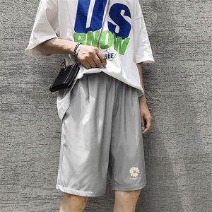 2023新款运动风休闲短裤男韩版青少年中裤五分裤DK517特批16图片