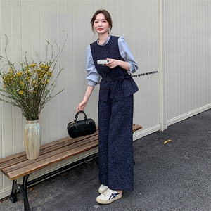 高知穿搭大方得体套装女春秋2025年超火气质通勤高级感时尚三件套图片