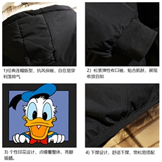 MY16223-P100加厚加绒连帽棉衣男大码棉服男面包服男砖墙挂拍，男装棉衣，电商A040A