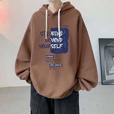 连帽卫衣男大码运动服帽衫外套WY2345-P35，男装卫衣，电商A040