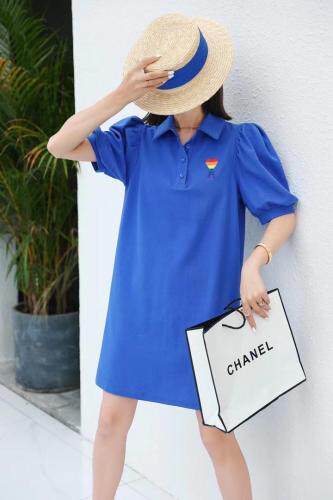 夏季polo衫，女装，OT