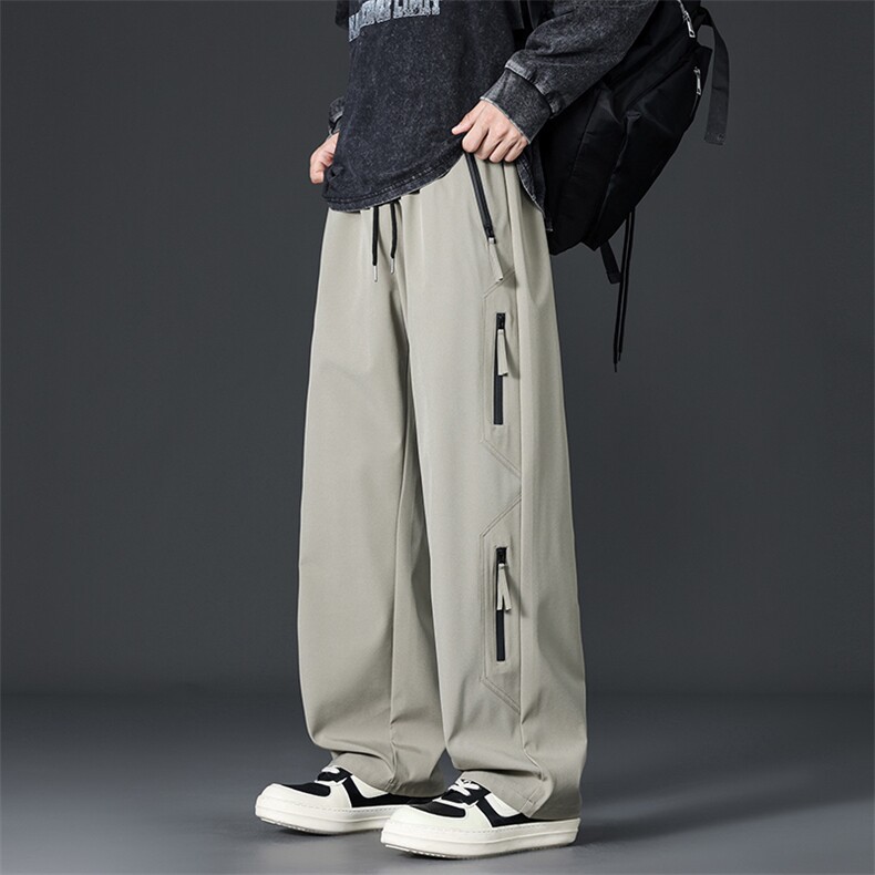 休闲裤男士秋季2025新款美式伞兵裤宽松青少年工装裤Q29159-特P35，男装工装外套，星座610（原A335）