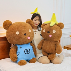 万美毛绒玩具 小黄人Tim熊公仔