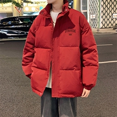 ！2024冬季新款男士立领棉衣百搭情侣印花棉服外套MY311特P55，男装棉衣，电商B220