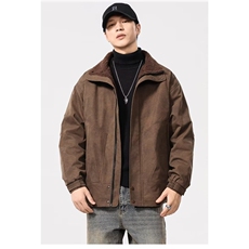 美式复古加绒加厚工装棉服男女冬季潮牌情侣保暖棉衣MF375-P85，男装棉衣，星座412-3