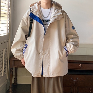 XZ102B-1春秋季宽松/连帽休闲外套潮夹克JK2305-P75图片