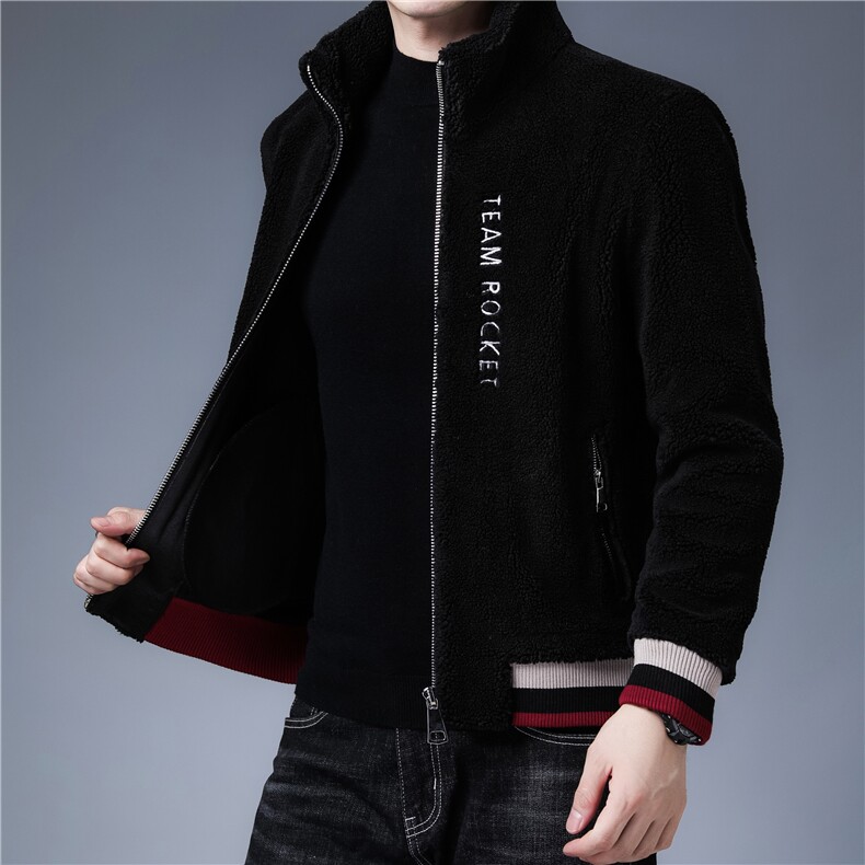 2023秋冬新款休闲外套男翻领商务中年爸爸装夹克ZL10248-P175,男装夹克,电商B212（原钱塘6029）