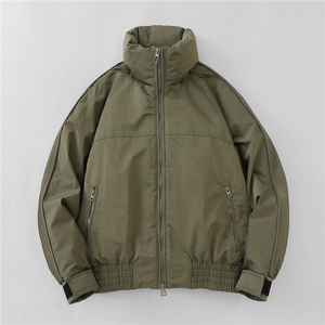 2025冬季新款美式可收纳连帽羽绒服潮牌魔术贴设计羽绒服 599图片